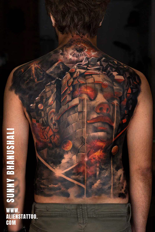 Spartan Warrior Tattoo by Sunny Bhanushali at Aliens Tattoo - YouTube