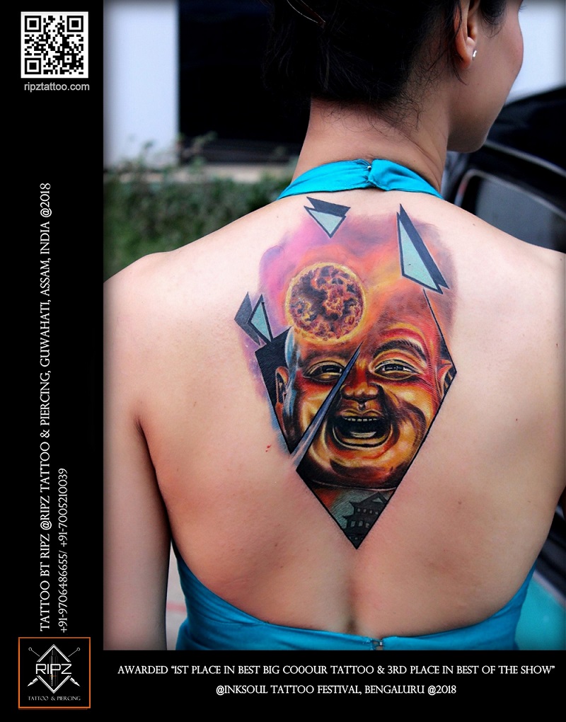 Coverup Tattoo by Chaya Kakati at Fineline tattoo Guwahati. Contact:  8638734760 | Tattoos, Hand tattoos, Arm tattoo