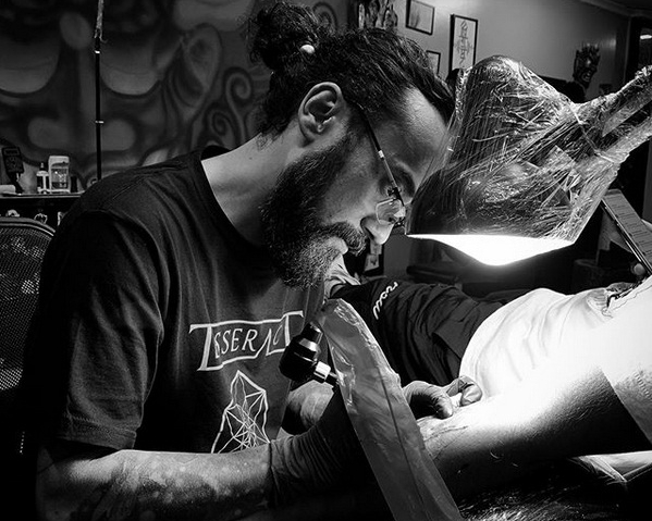 Hendry Lama Tattoo artist Participant in New Delhi